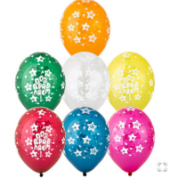 B Шелкография кристалл 14" ПОЗДРАВЛЯЕМ Звезды